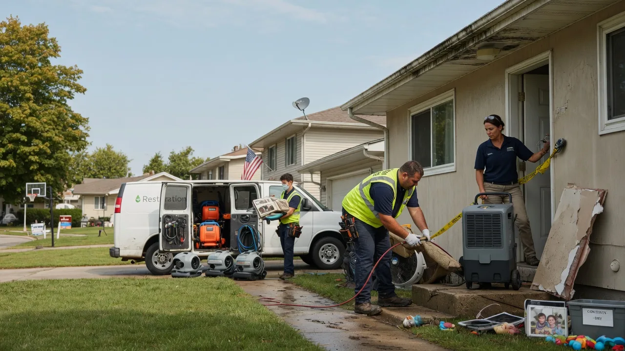 Water Damage Restoration in Elgin, IA near me